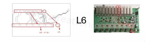 根據(jù)客戶端提供的信息，確認為L6層光口8與芯片8之間的兩條差分阻抗線調(diào)試不通-深圳宏力捷