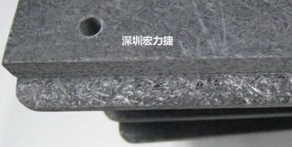 可加工性的合成石，可以用CNC洗出想要的形狀與機(jī)構(gòu)，可以媲美鋁合金