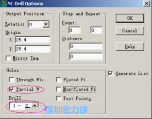 轉(zhuǎn)完Gerber后，接著還需轉(zhuǎn)鉆孔，通孔和盲、埋孔的轉(zhuǎn)法有所不同，轉(zhuǎn)通孔只須點(diǎn)擊Add，在彈出的窗口Document Name輸入文件名