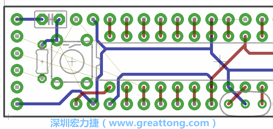 4.1. 把剩下的元件移動(dòng)到電路板工作區(qū)上。