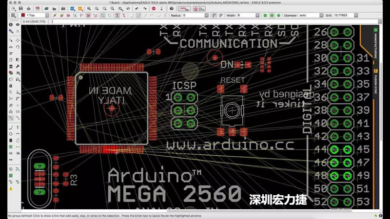 CadSoft EAGLE是一款專業(yè)的印刷電路板(PCB)設(shè)計軟件，低成本、便于使用、功能強(qiáng)大。